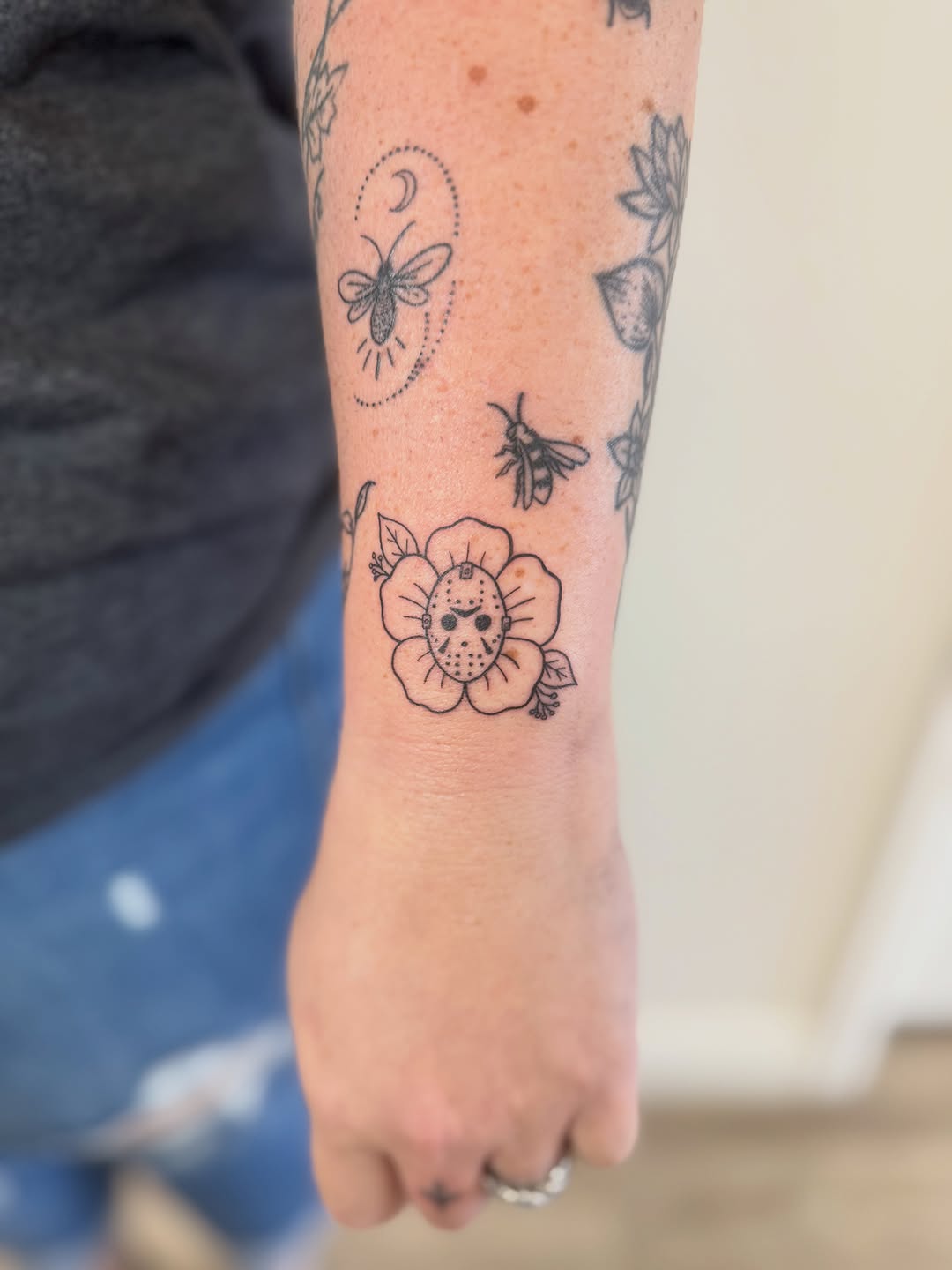 Tattoo by @pureblisstinytattoos — illustrative, fine_line