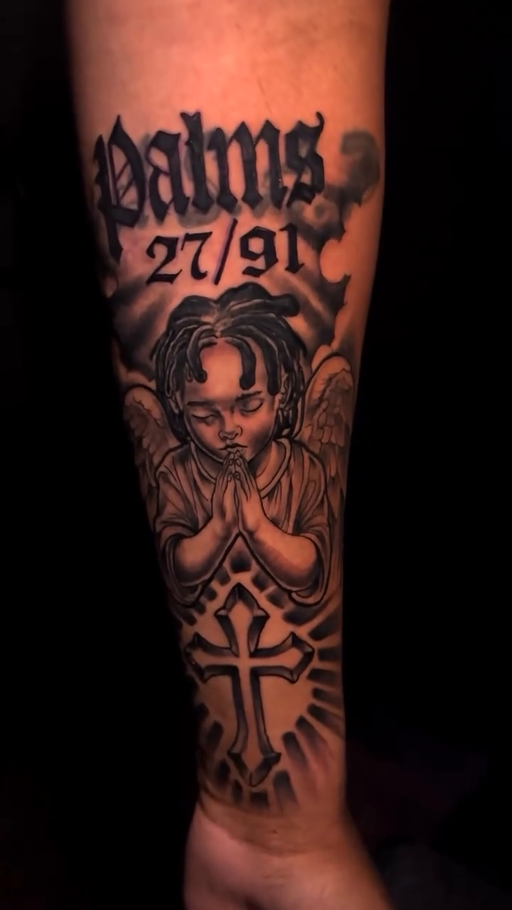 Tattoo by @tattoosbyhim β black_and_grey, realism
