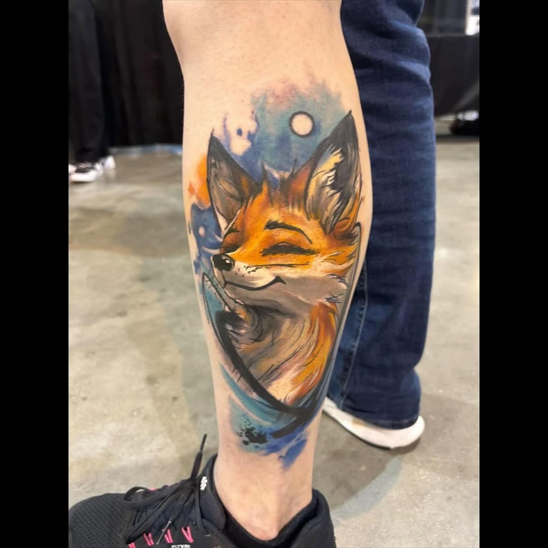 Tattoo by @kristyrvs — watercolor, realism