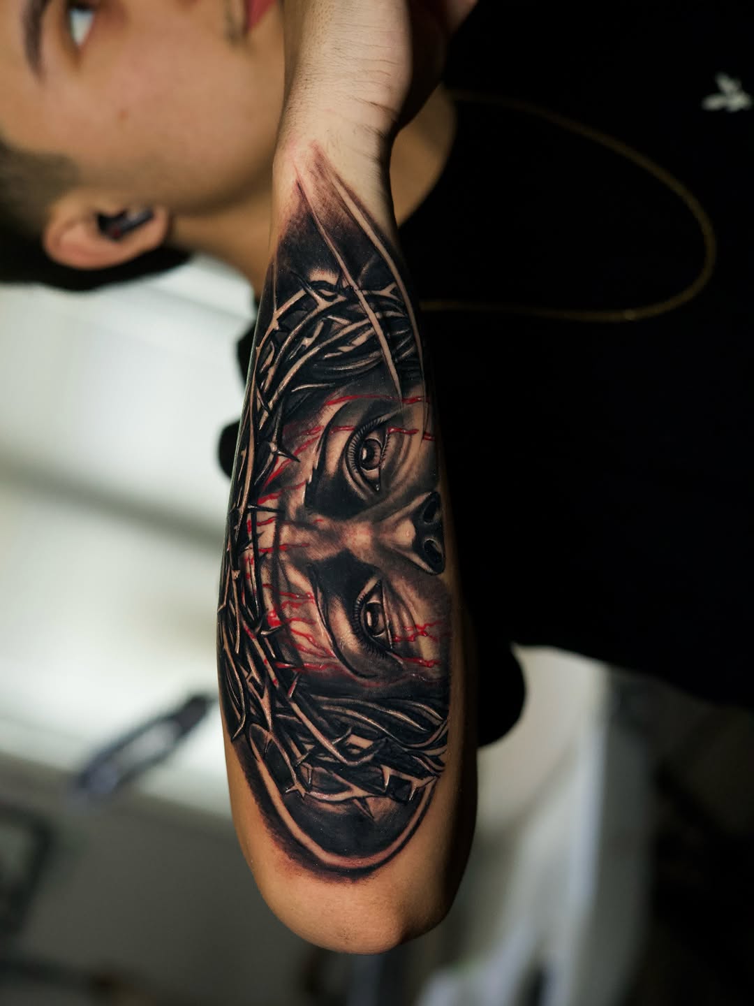 Tattoo by @bigg_pimpingg — realism, dark_realism