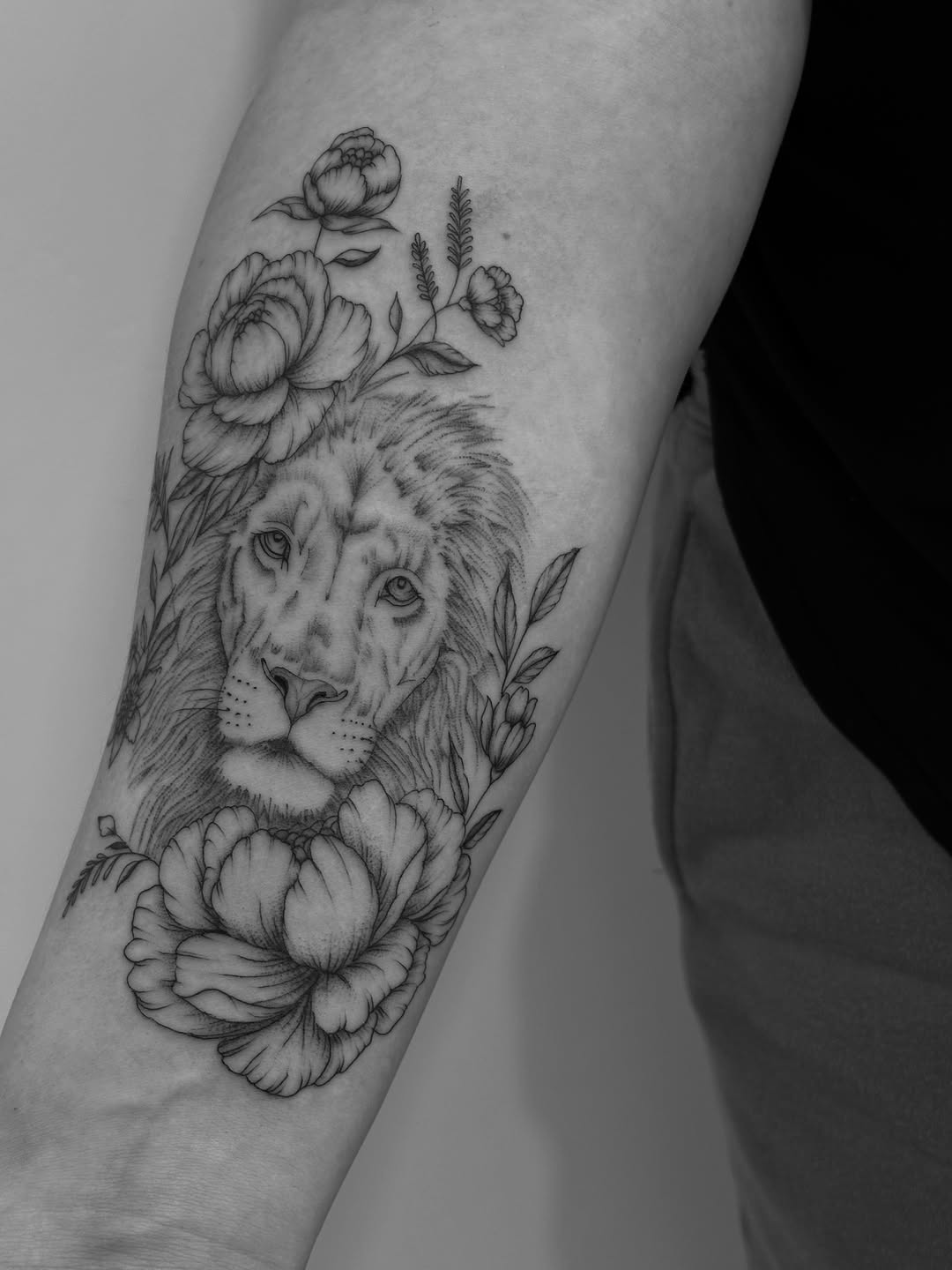Tattoo by @bladetobabe — illustrative, black_and_grey