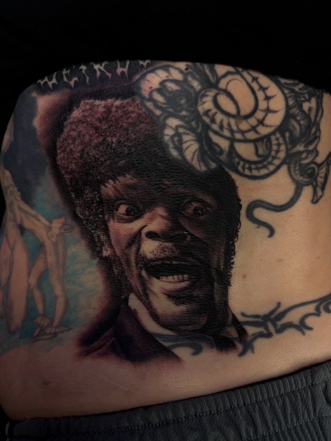Tattoo by @theehotcoworker — realism, black_and_grey