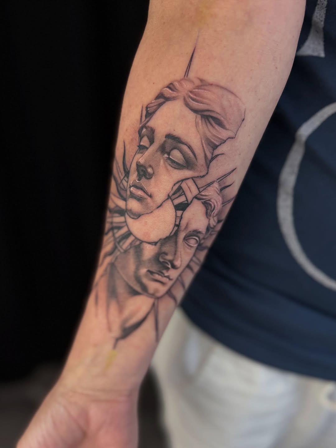 Tattoo by @apologies_tattoo_studios — black_and_grey, realism