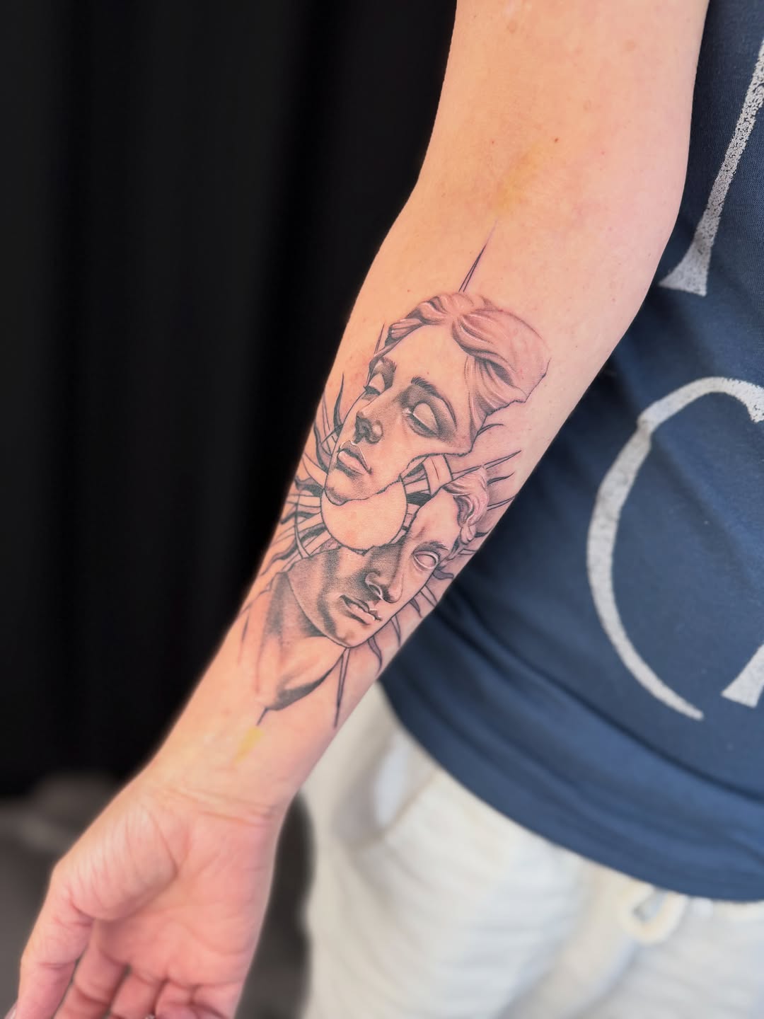 Tattoo by @apologies_tattoo_studios — black_and_grey, realism