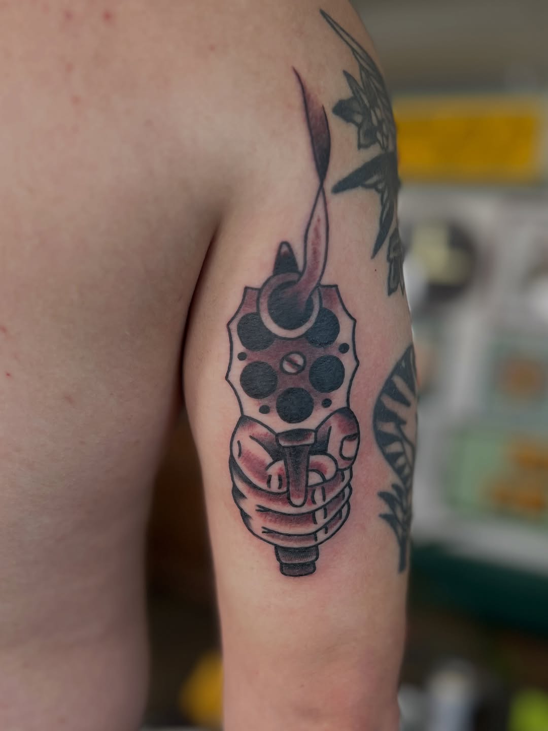 Tattoo by @m_montoya — american_traditional, illustrative