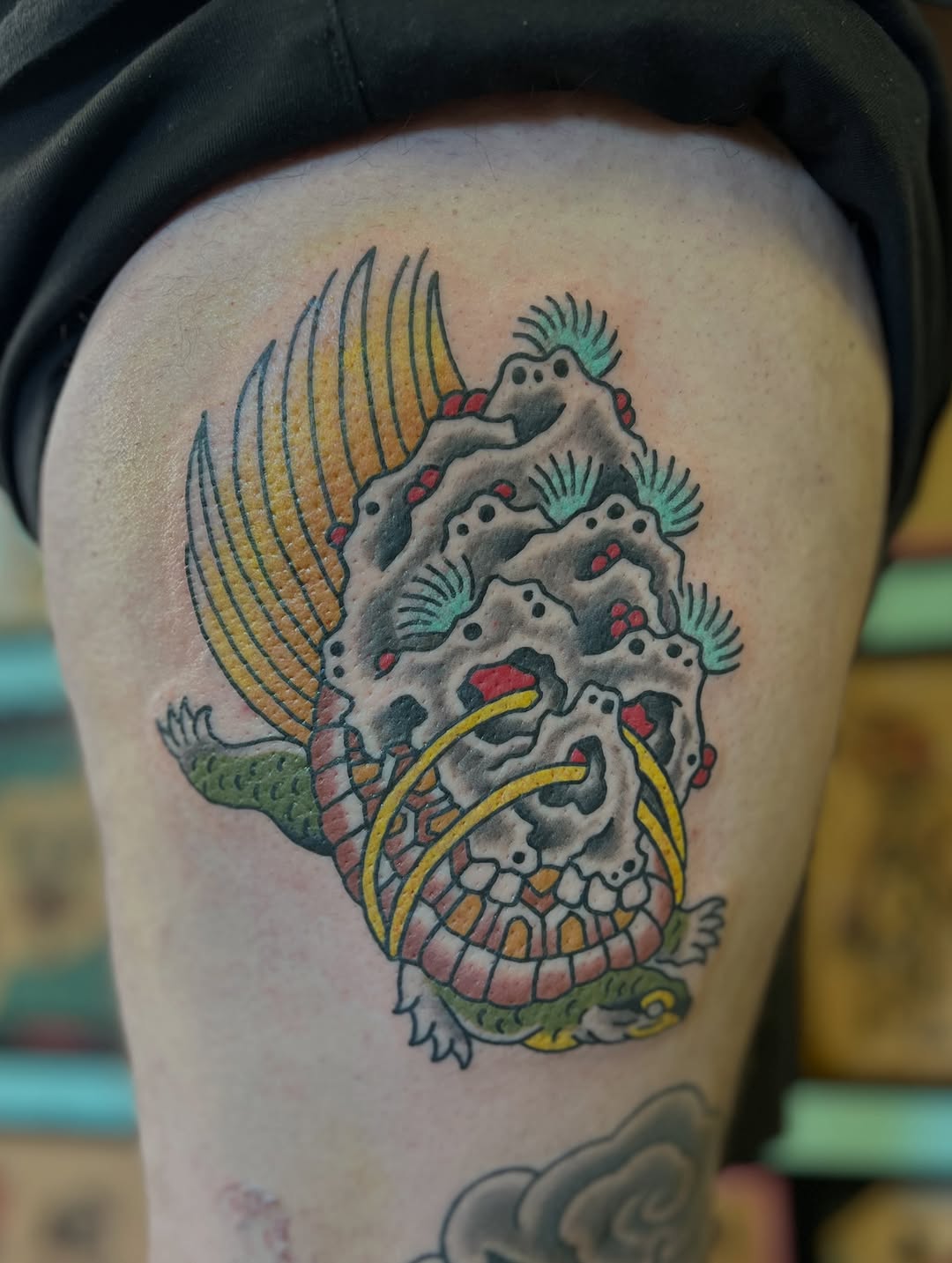 Tattoo by @m_montoya — japanese_irezumi, illustrative