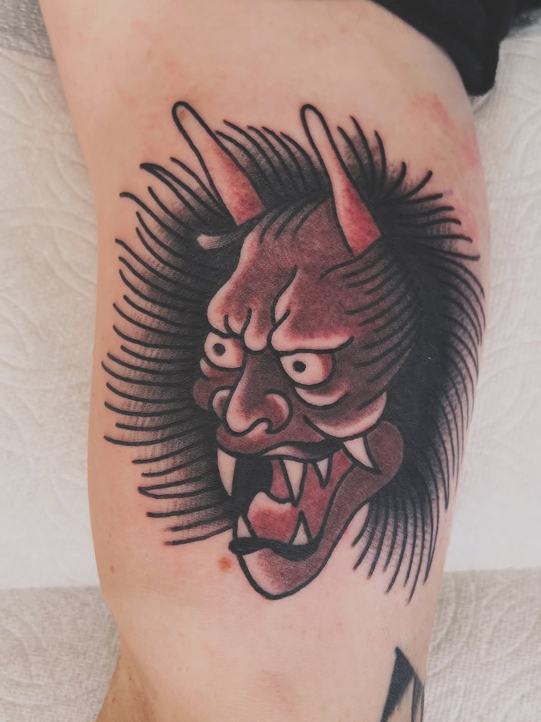 Tattoo by @m_montoya — american_traditional, illustrative