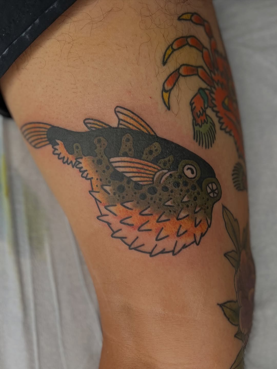 Tattoo by @m_montoya — american_traditional, illustrative