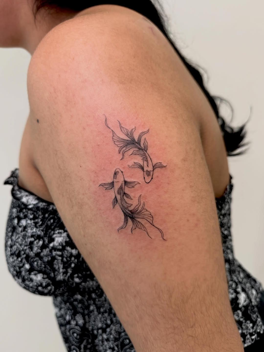 Tattoo by @peachytats.atl โ fine_line