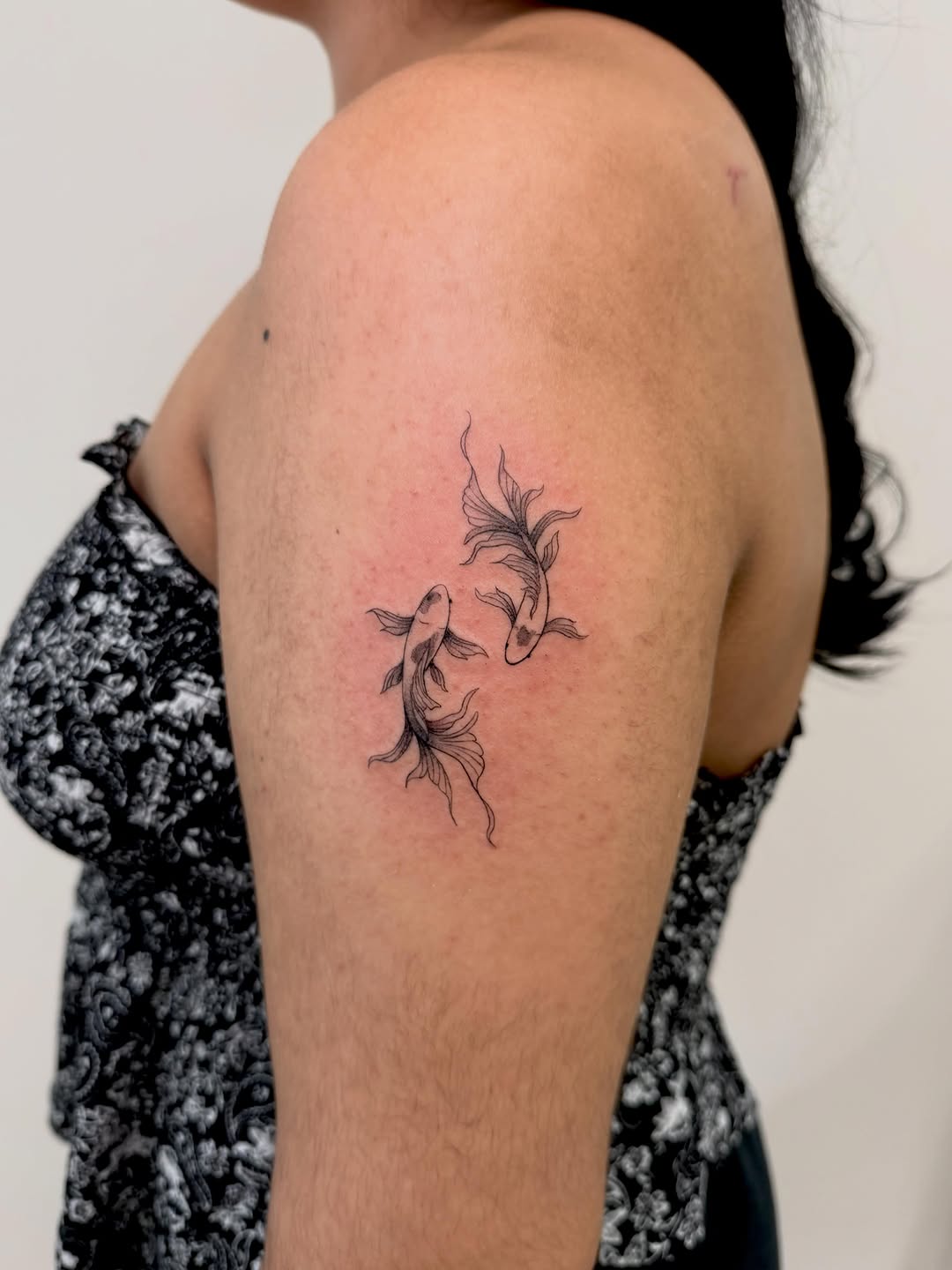Tattoo by @peachytats.atl โ fine_line