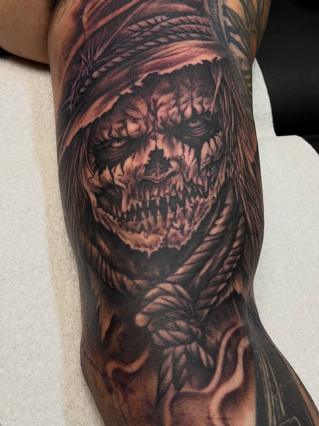 Tattoo by @calvinmaryland_tattoos β realism, dark_realism