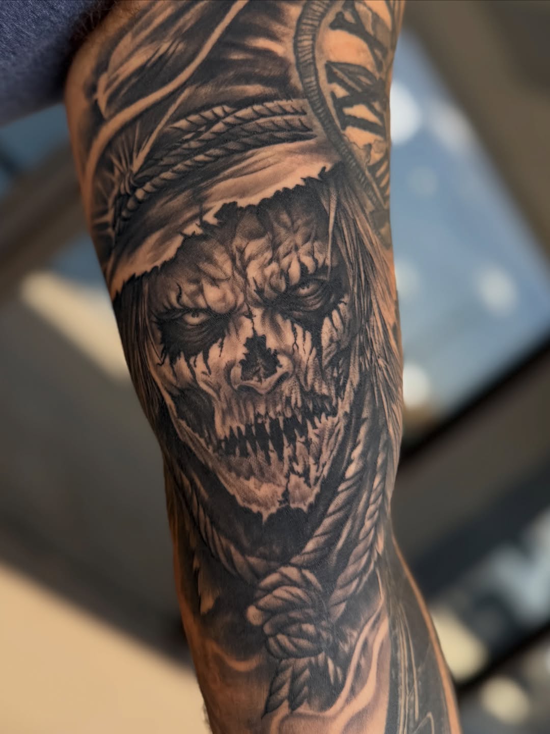 Tattoo by @calvinmaryland_tattoos β realism, dark_realism