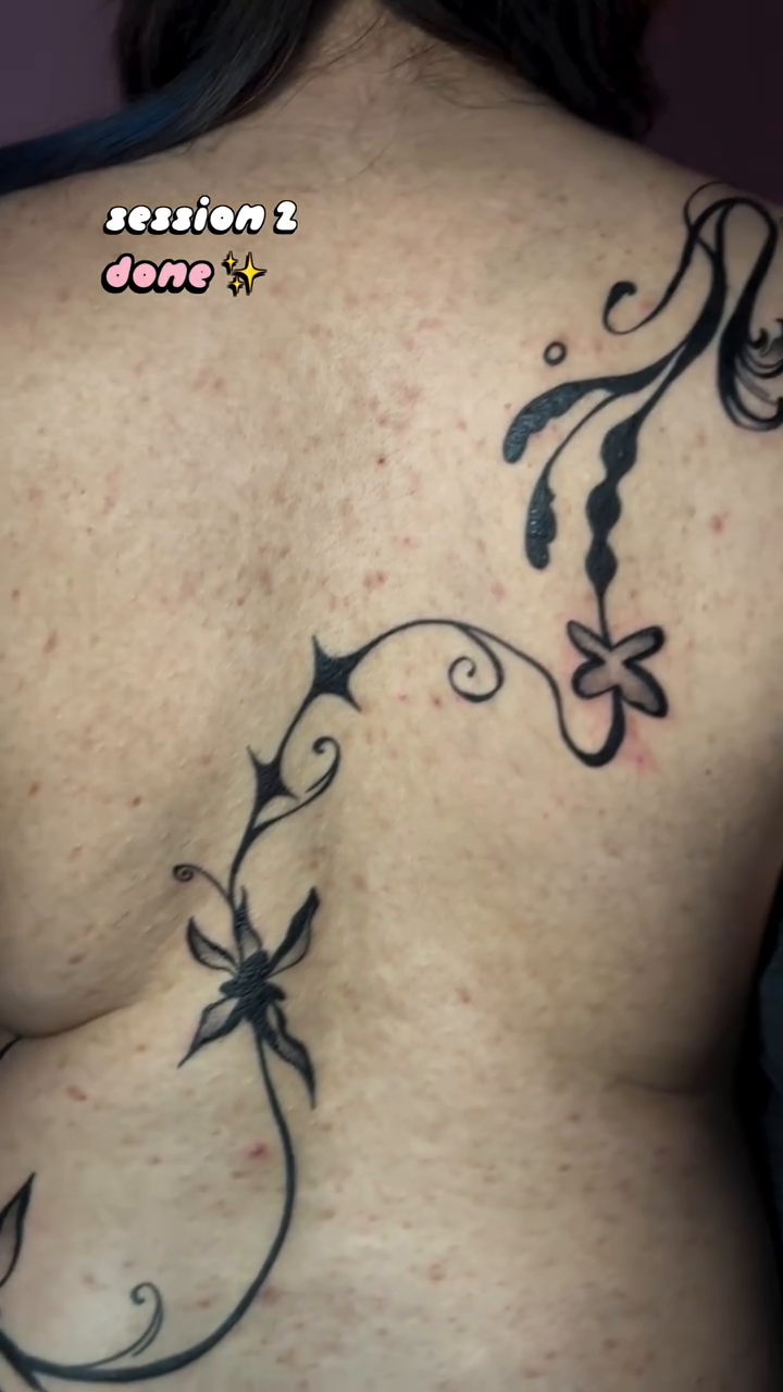 Tattoo by @cleanbean.inks — fine_line, black_and_grey