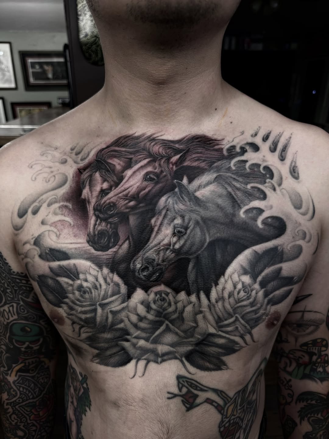 Tattoo by @connalcreates — realism, black_and_grey
