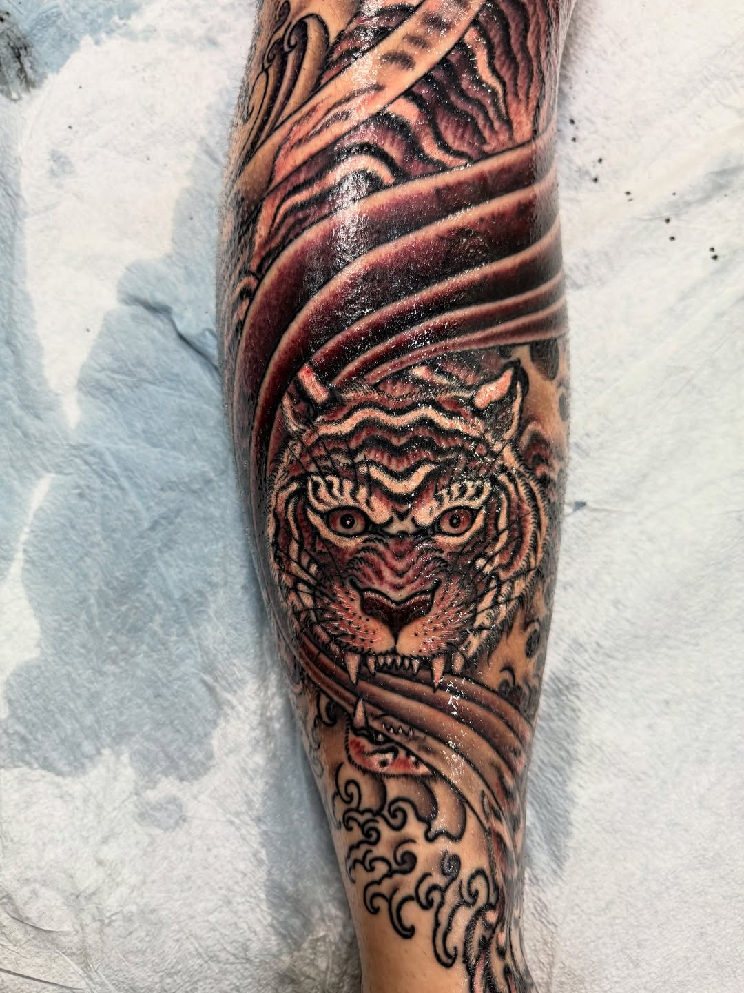 Tattoo by @connalcreates — japanese_irezumi, realism