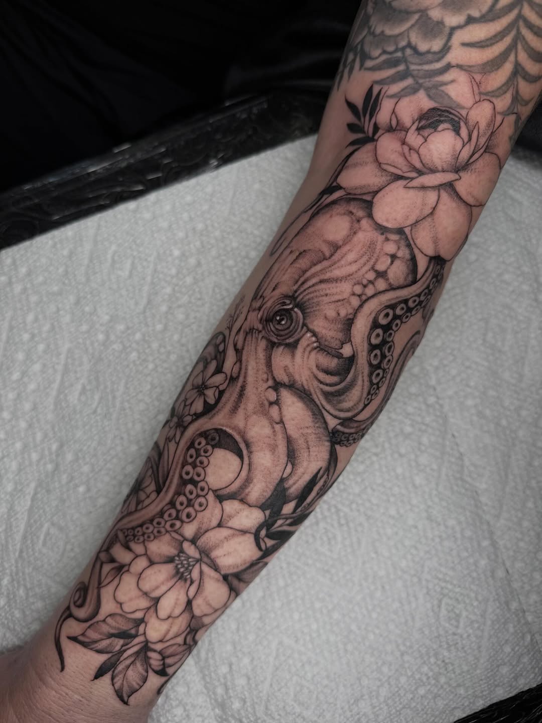 Tattoo by @whip_spurstattoo — black_and_grey, realism