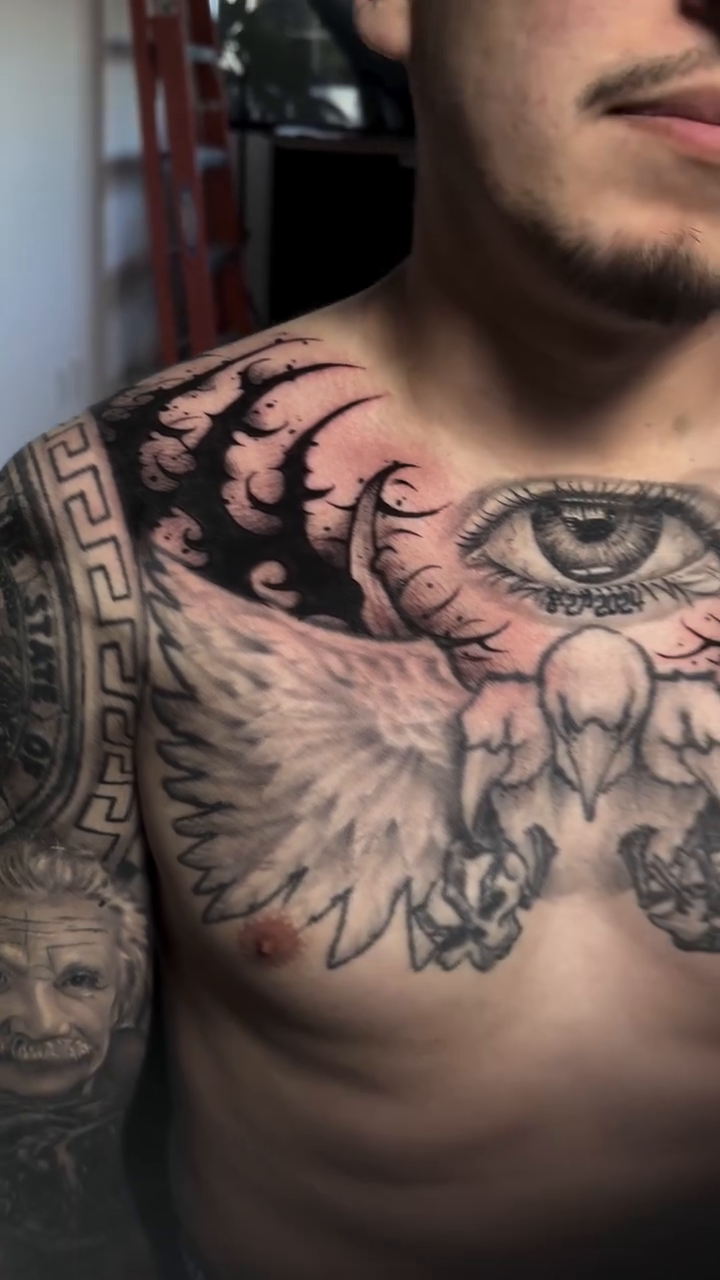 Tattoo by @no.one.tattoo_ — black_and_grey, realism
