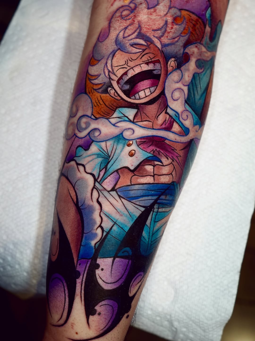 Tattoo by @solrugama — anime, new_school