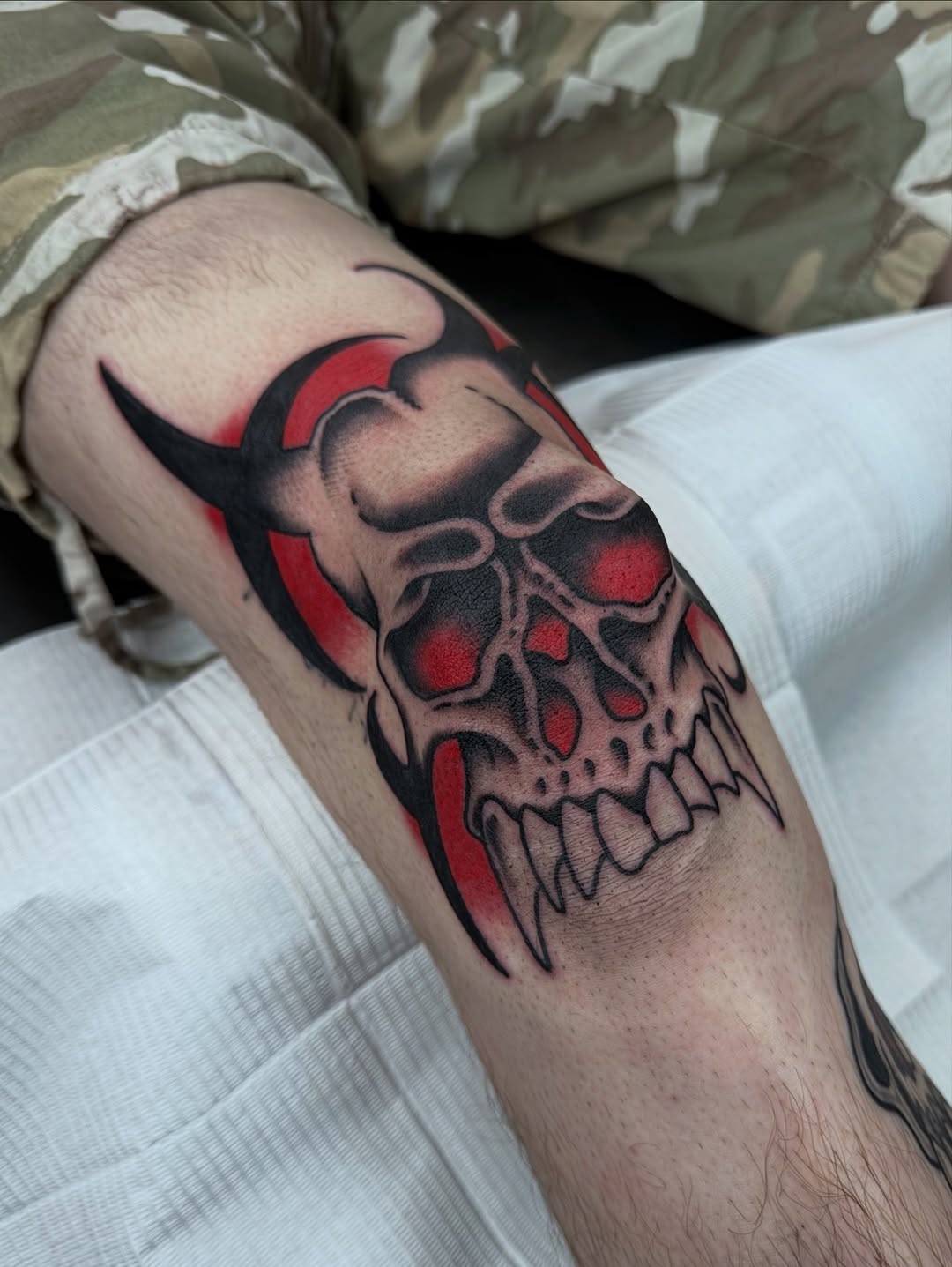 Tattoo by @whatswrongkiel — blackwork, neo_traditional