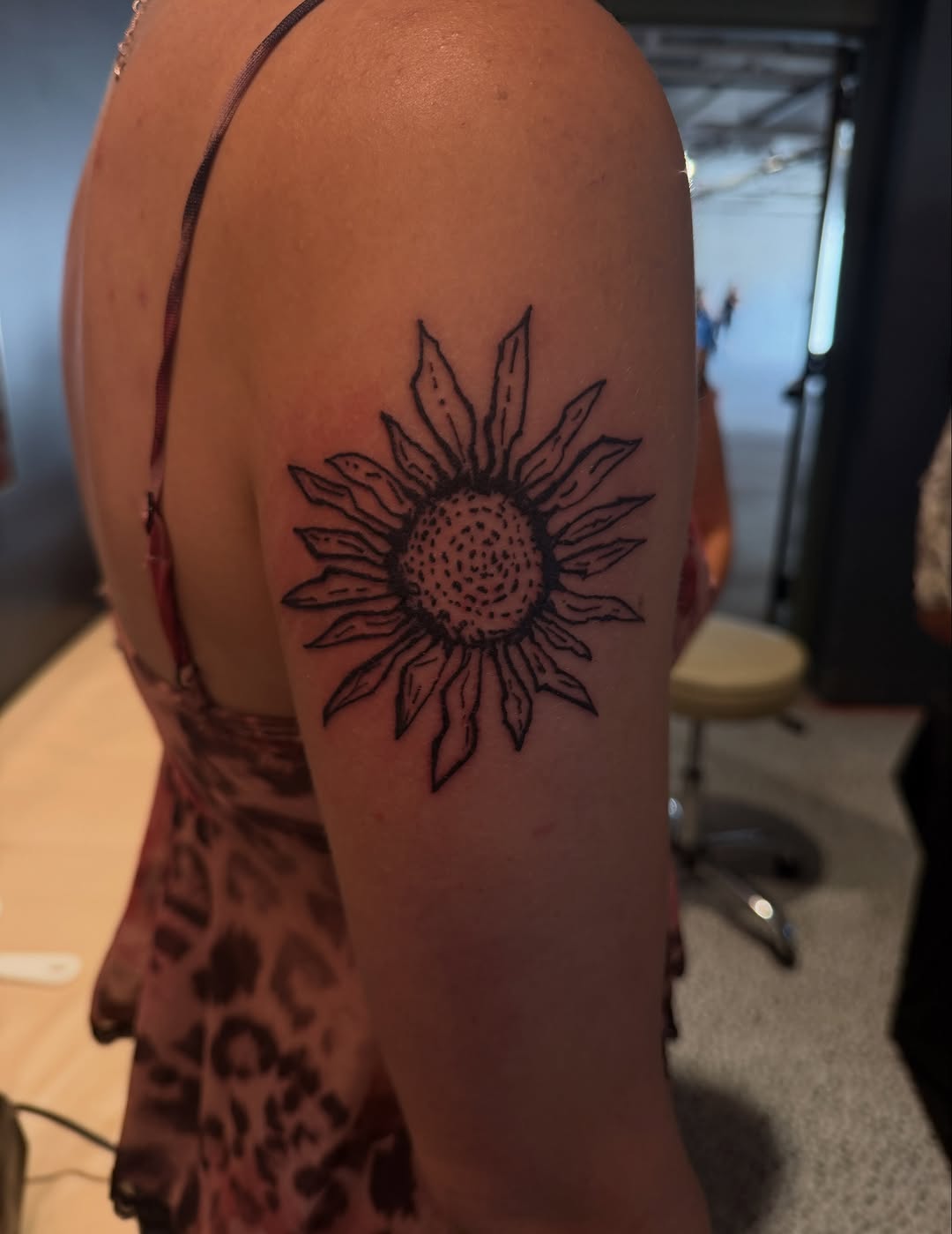 Tattoo by @chicana.mayllc — fine_line