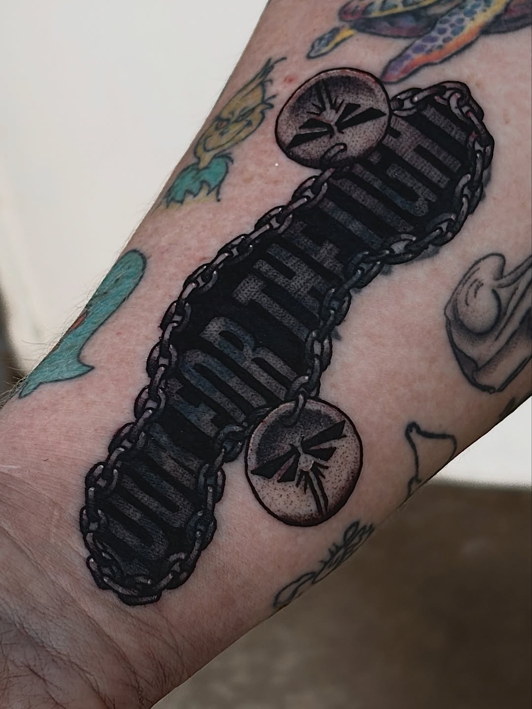 Tattoo by @amorph.es β illustrative, black_and_grey