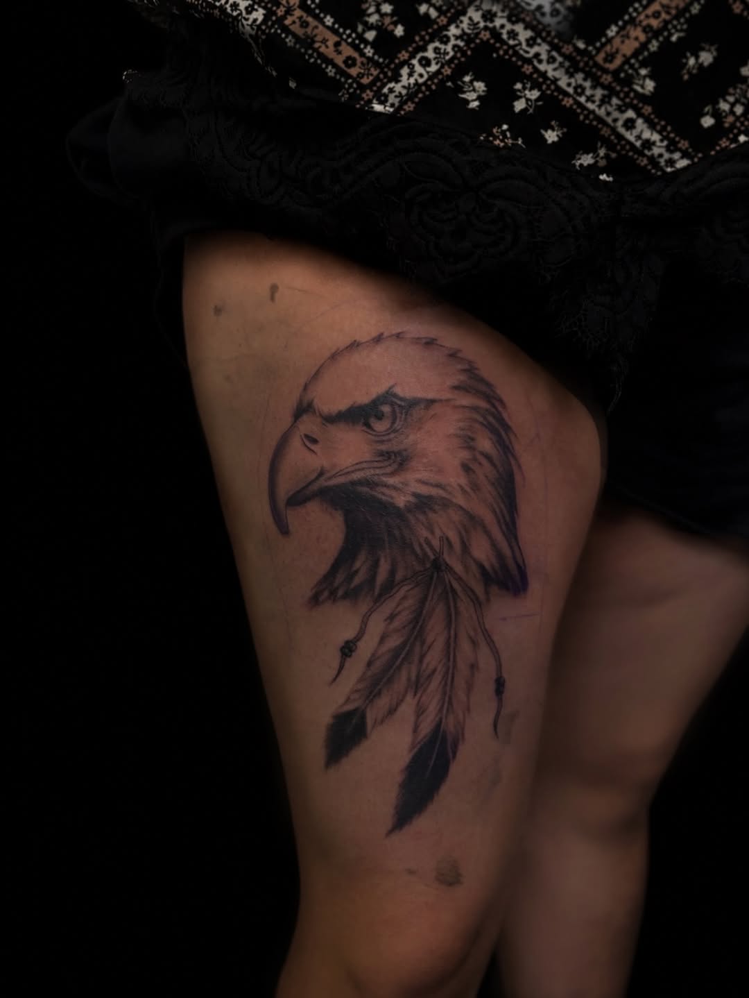 Tattoo by @poke.muse — realism, black_and_grey