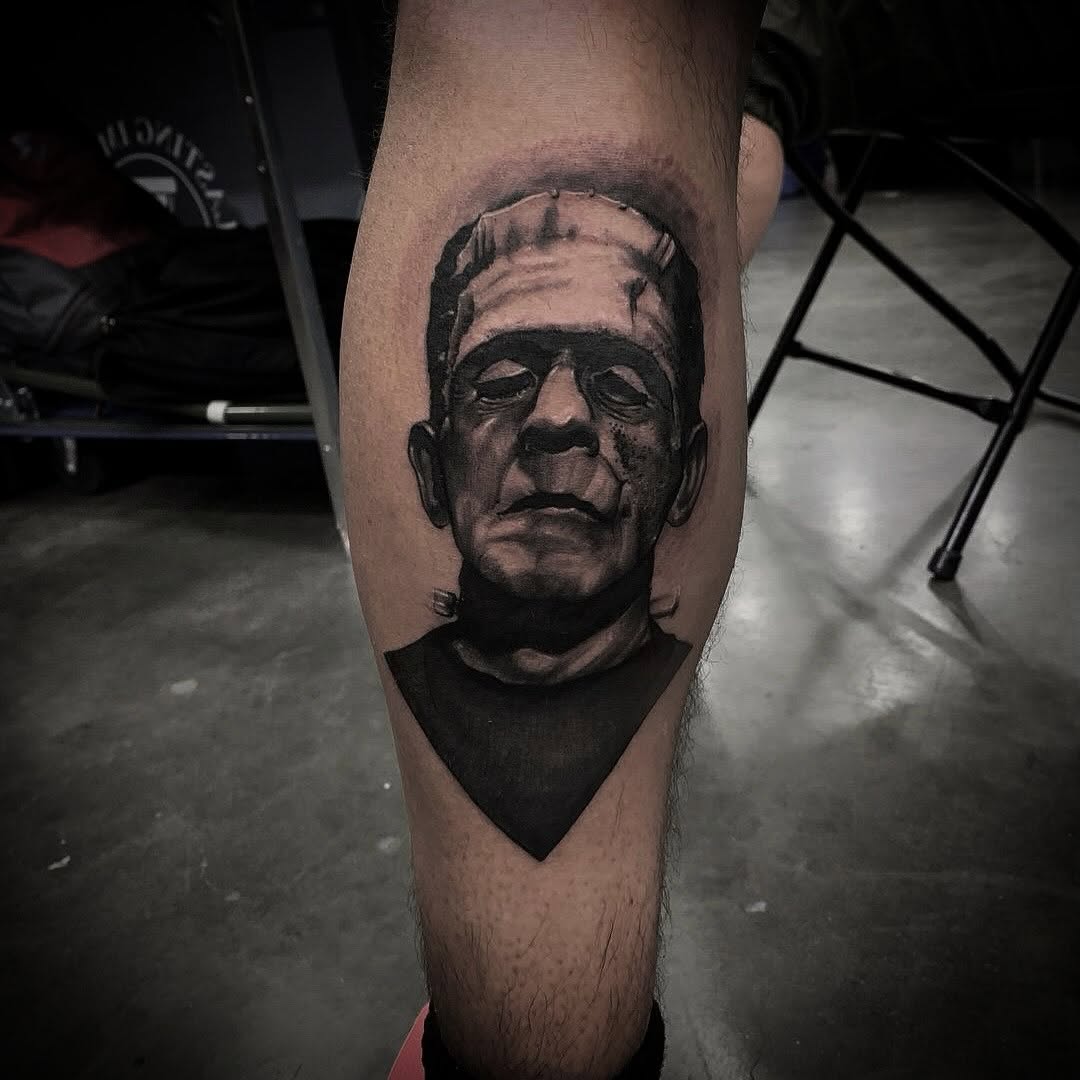 Tattoo by @rigershstrange β realism, black_and_grey