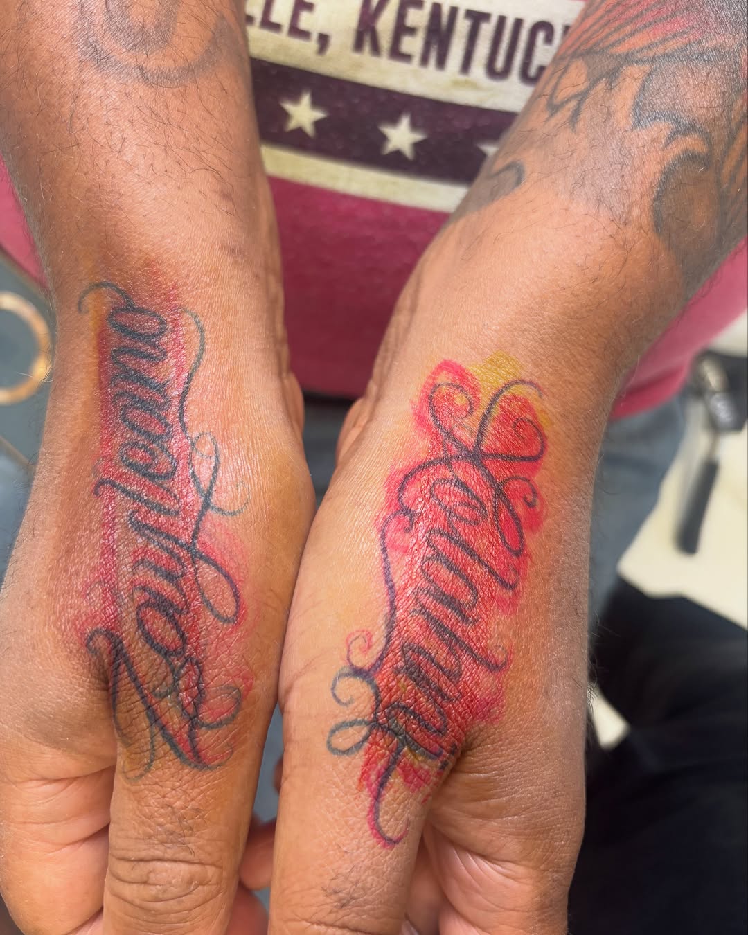 Tattoo by @t4no_one — lettering_script