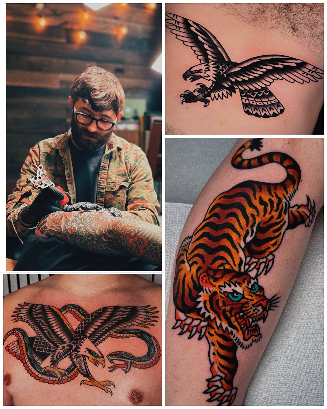 Tattoo by @seanmicheltattoo — american_traditional