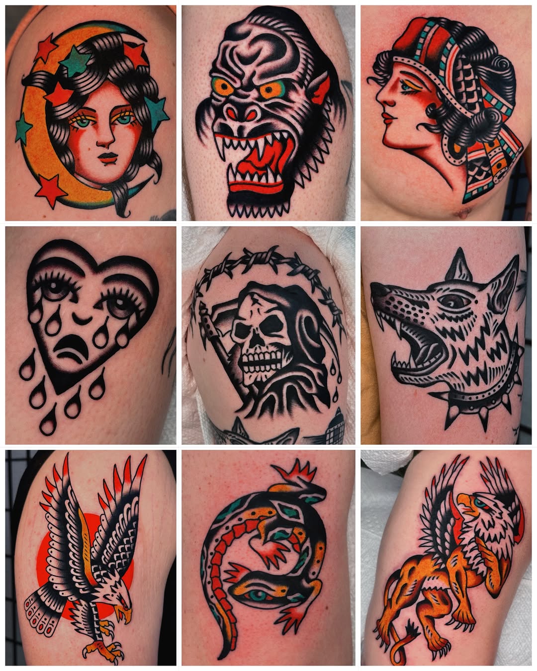 Tattoo by @seanmicheltattoo — american_traditional