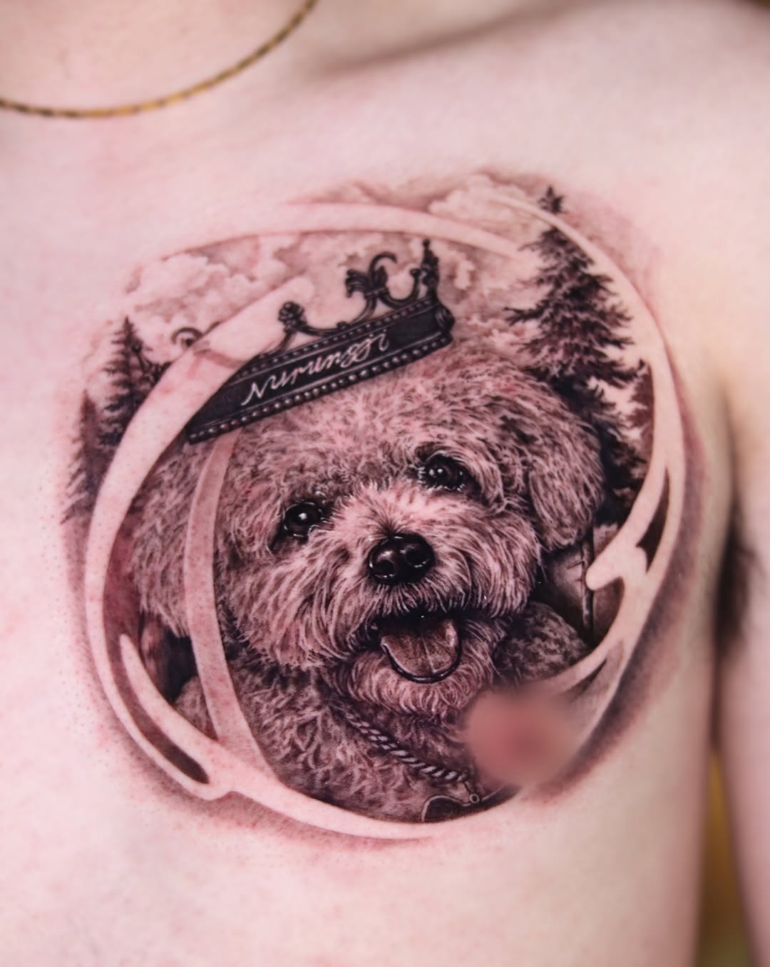 Tattoo by @dokdan.tt — realism, black_and_grey