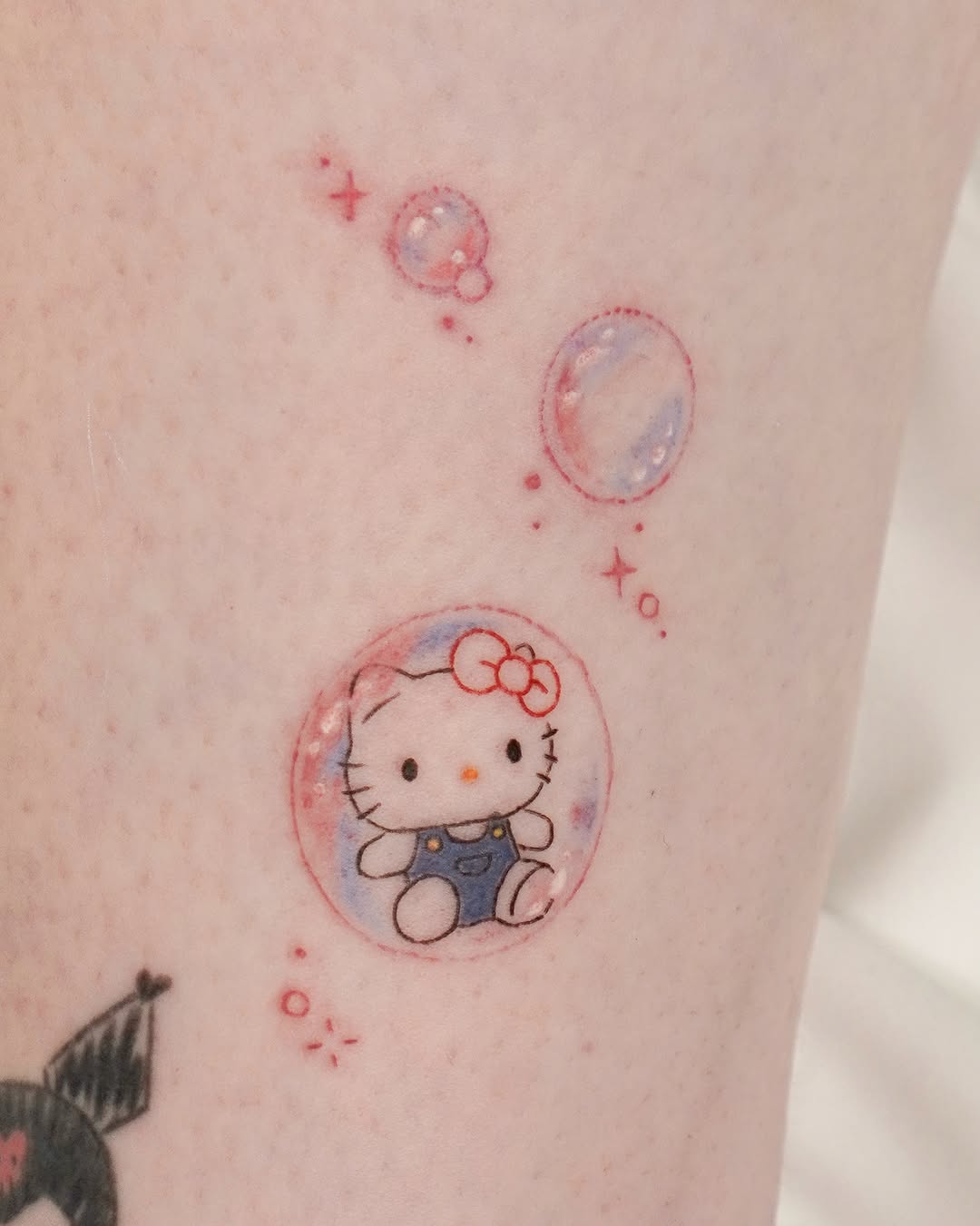 Tattoo by @heez.ink — fine_line, anime