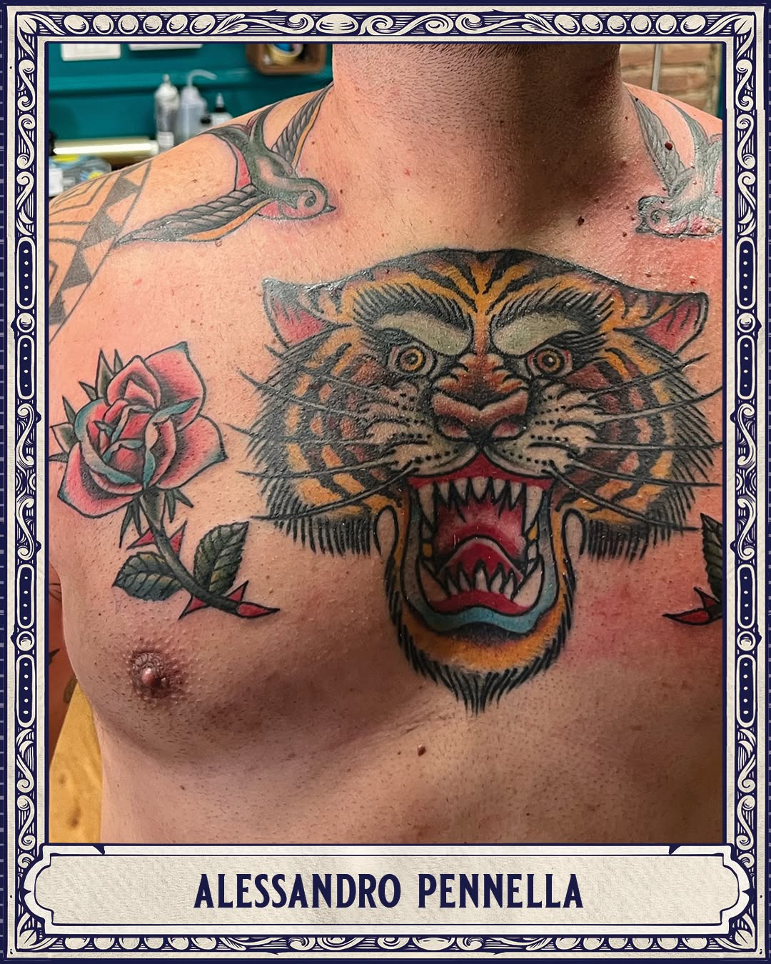 Tattoo by @alessandro_pennella โ american_traditional