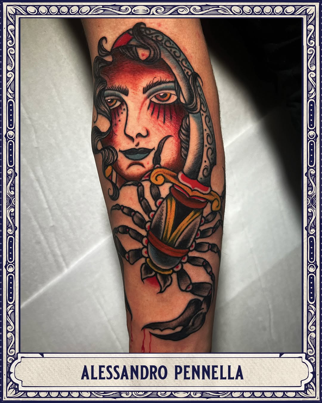 Tattoo by @alessandro_pennella โ american_traditional
