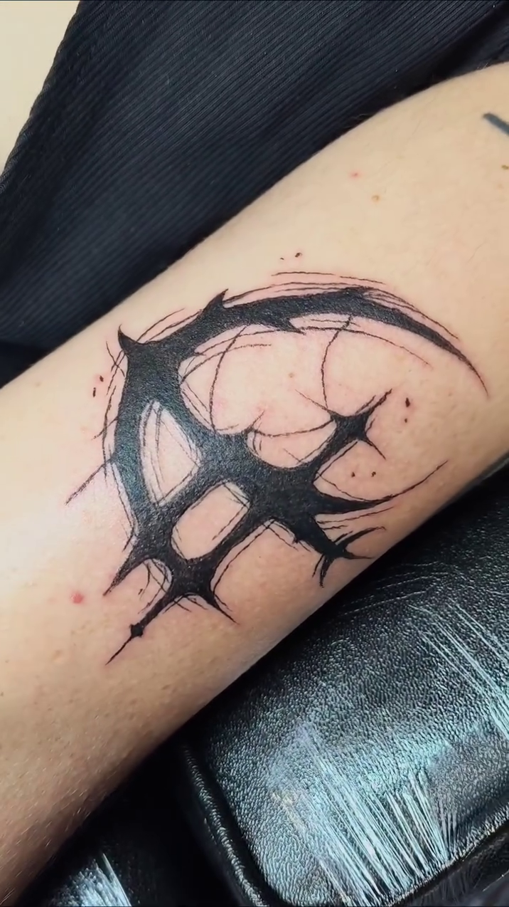 Tattoo by @exlibris.art โ blackwork, fine_line