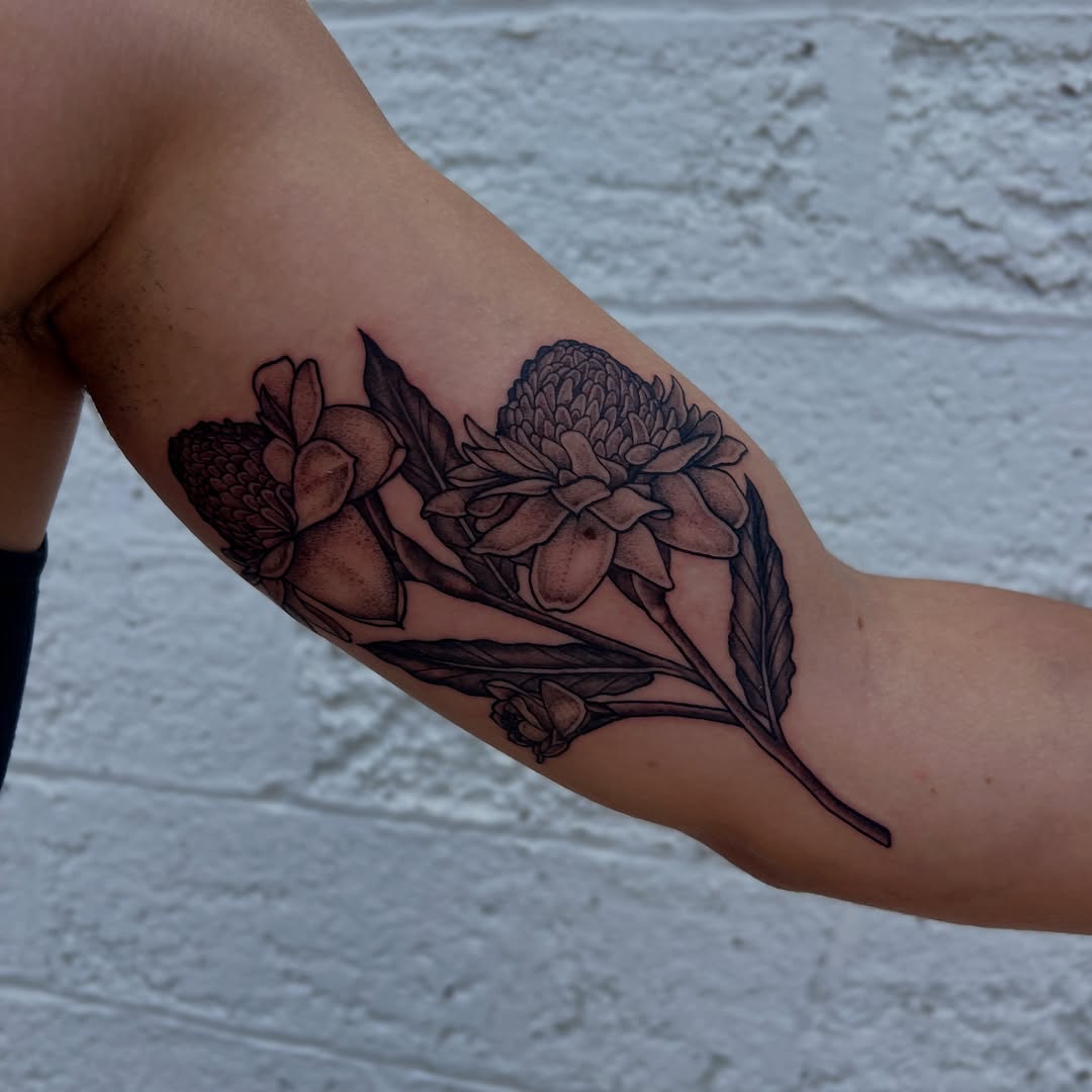 Tattoo by @latebloomertattoosmn — black_and_grey, realism