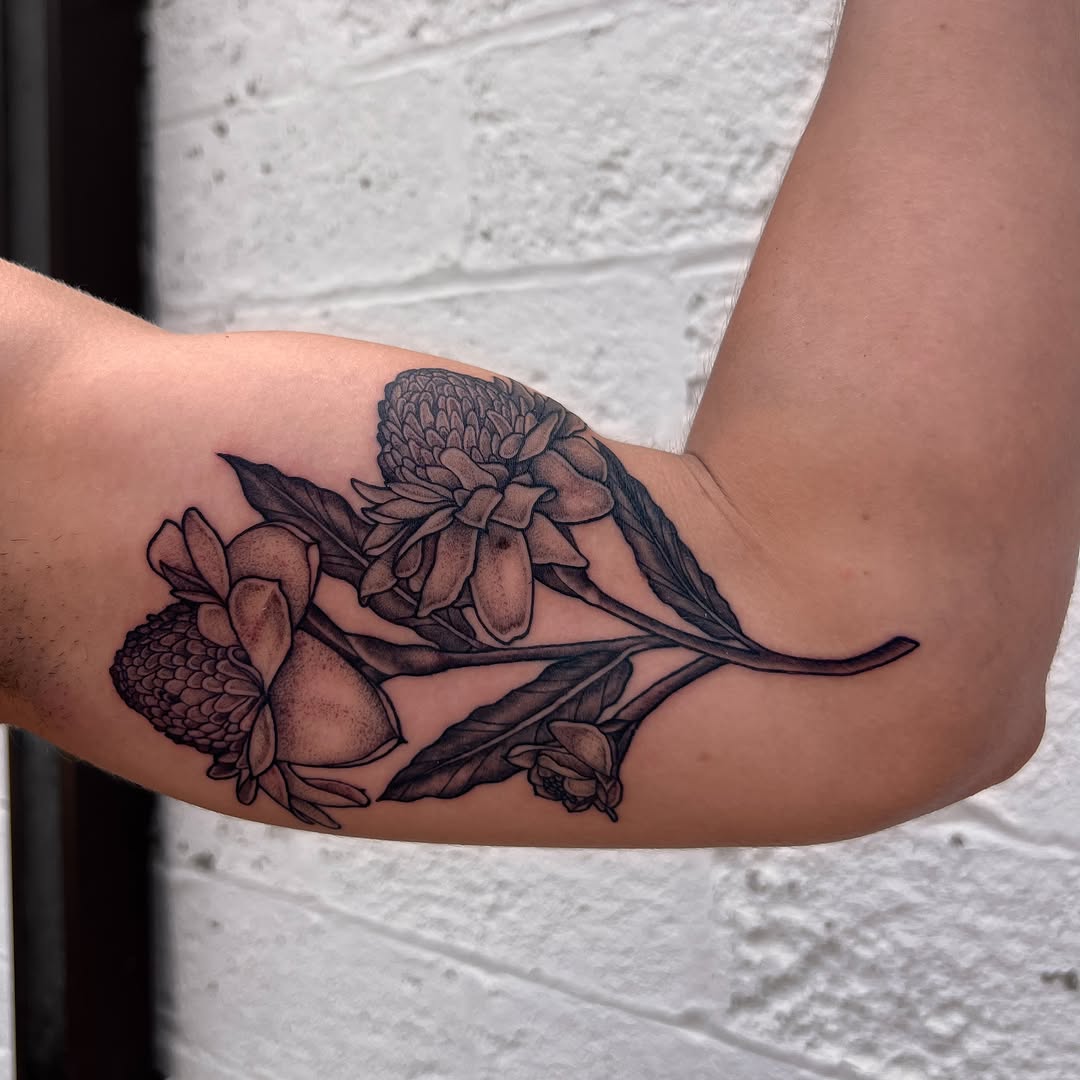 Tattoo by @latebloomertattoosmn — black_and_grey, realism