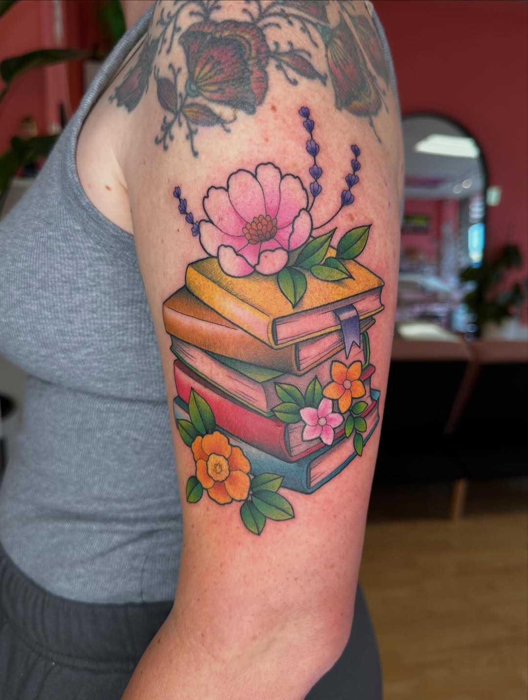 Tattoo by @mandyfostertattoos — illustrative, new_school