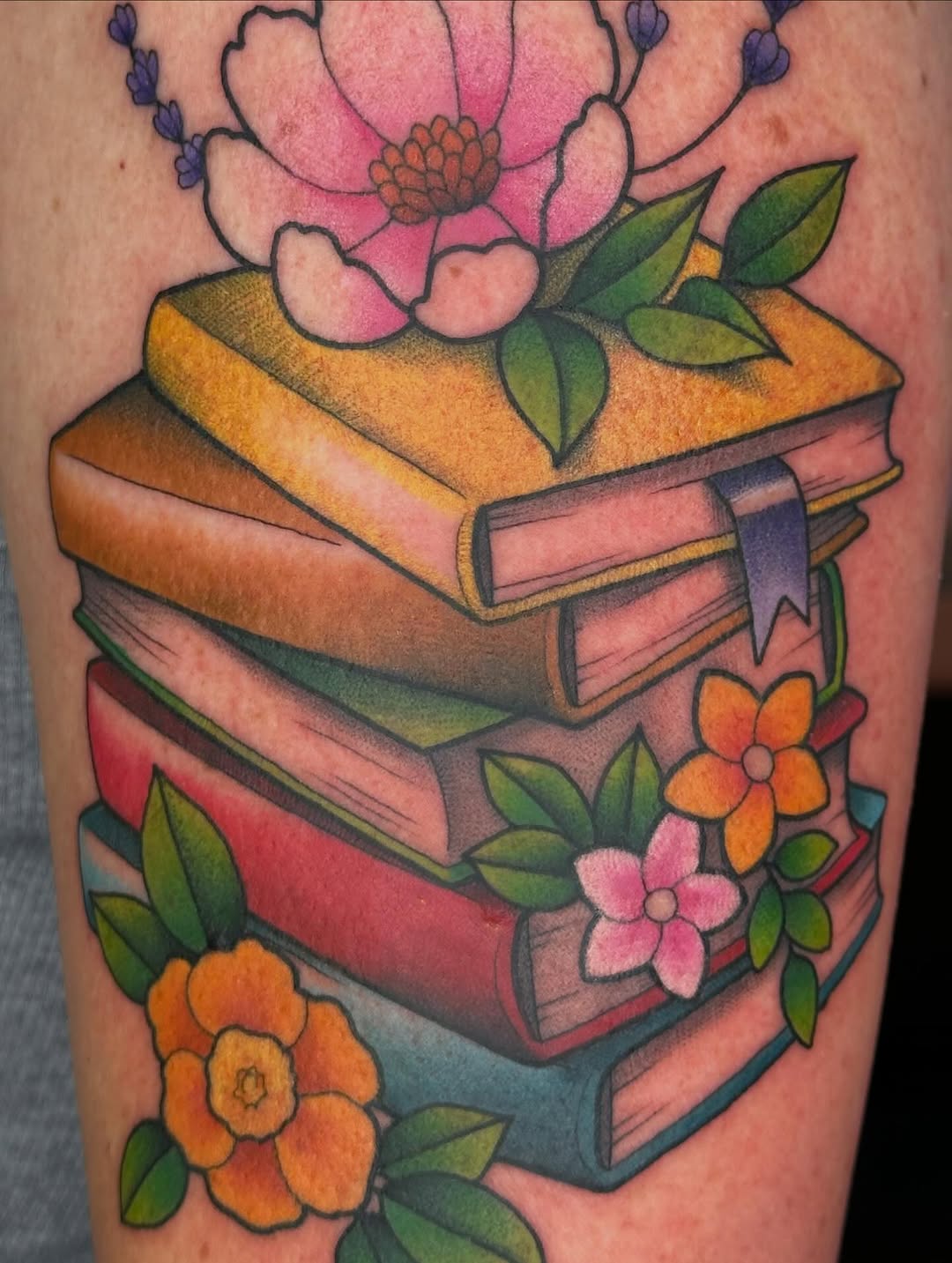 Tattoo by @mandyfostertattoos — illustrative, new_school