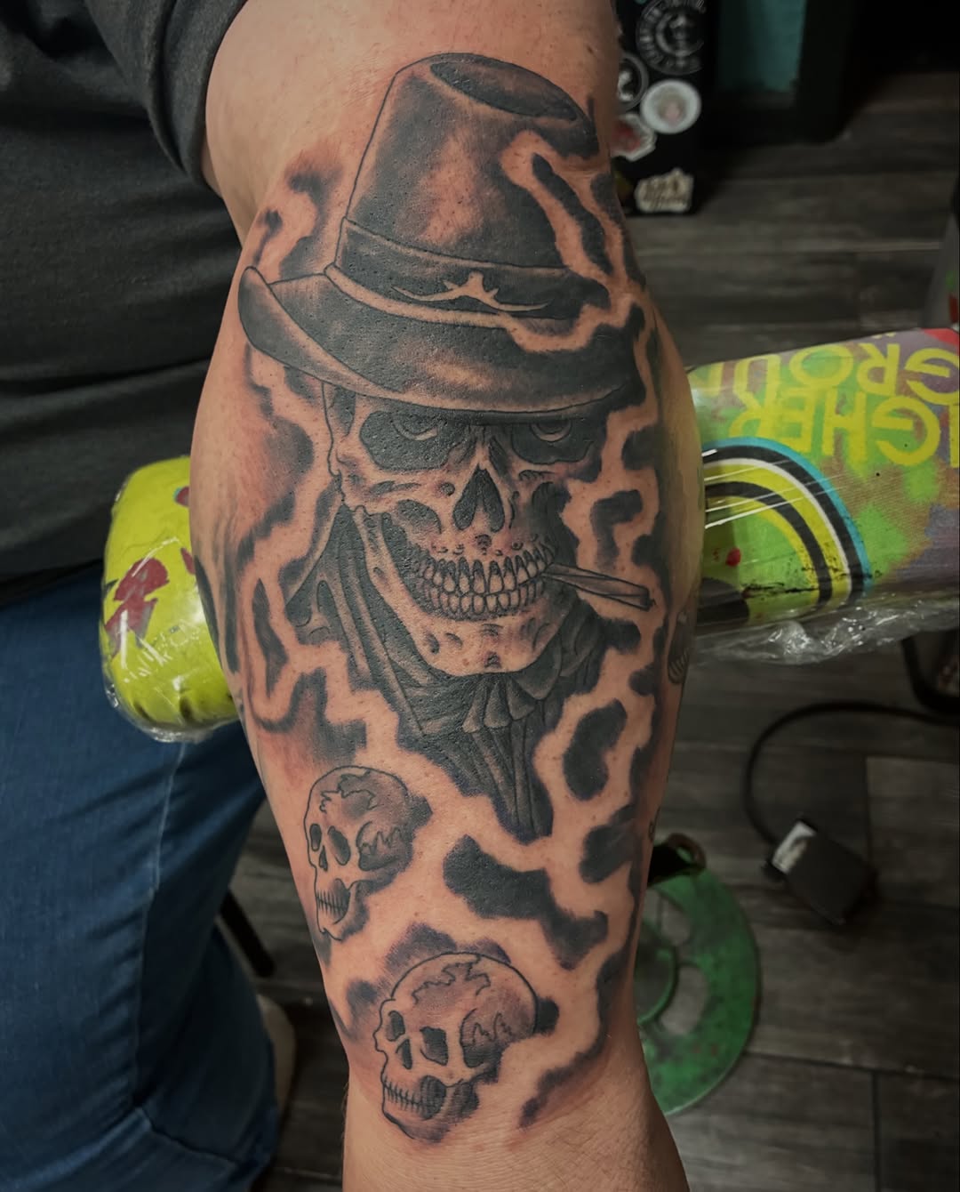 Tattoo by @kennedy.cole.tattoos — black_and_grey, realism