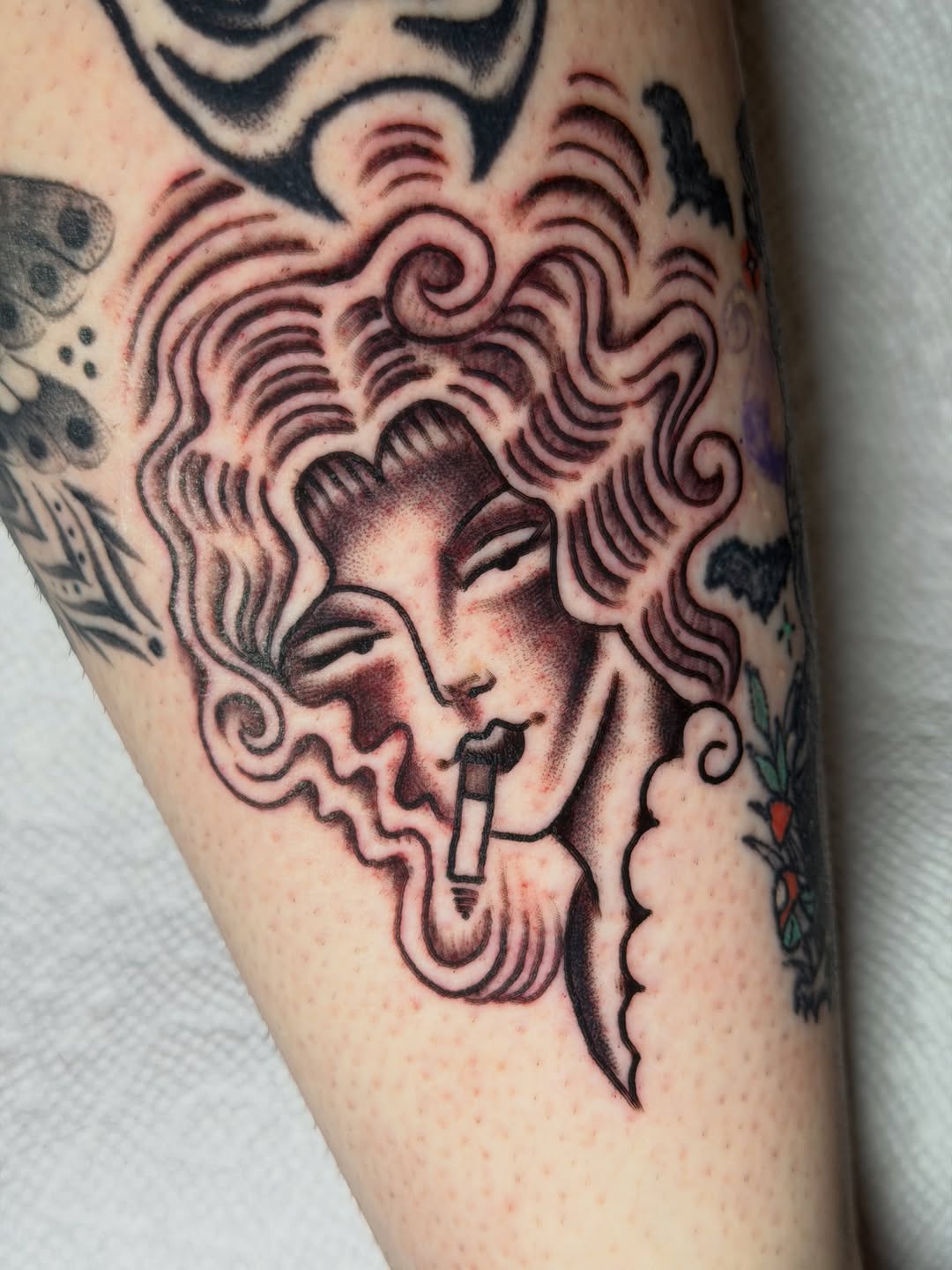 Tattoo by @biancafeliciamaria — american_traditional, illustrative