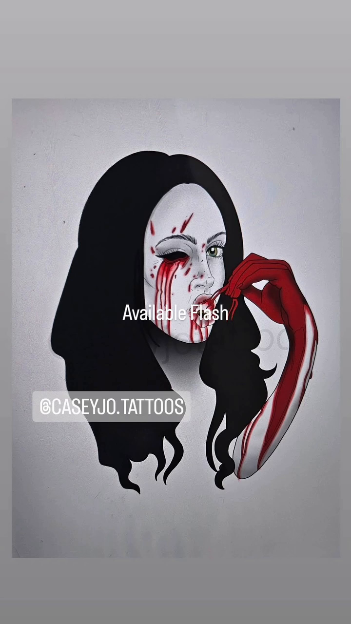 Tattoo by @caseyjo.tattoos — black_and_grey, realism