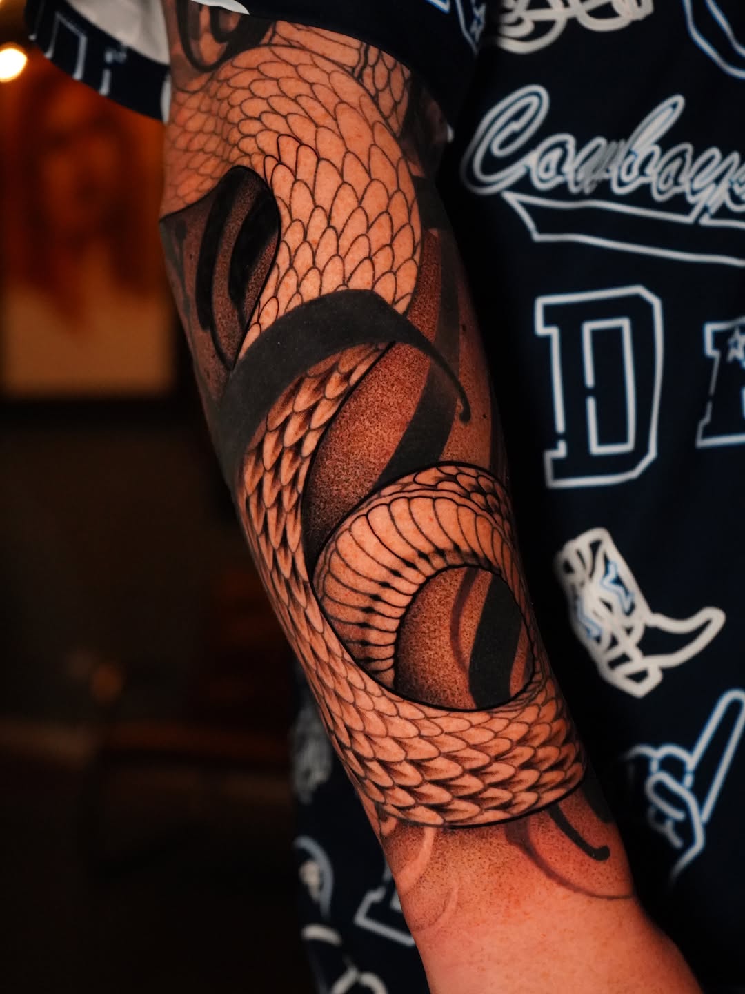 Tattoo by @hxc.tattoos — black_and_grey, illustrative