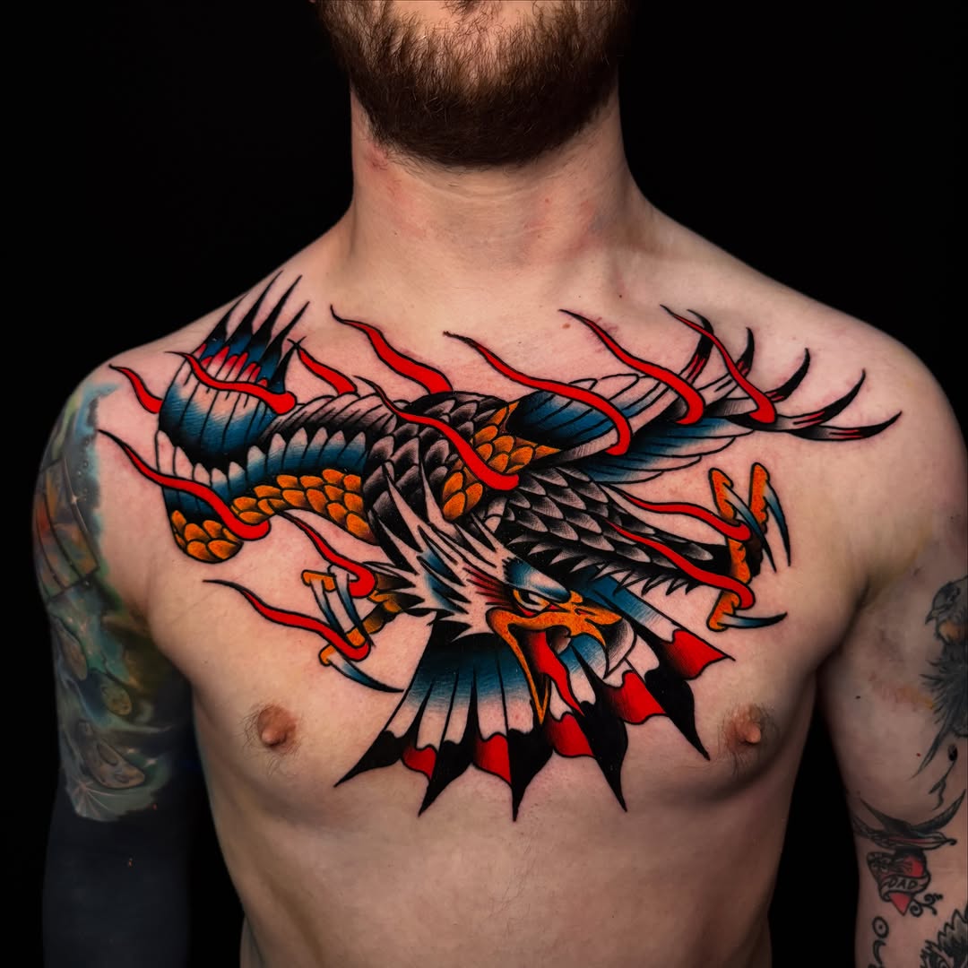 Tattoo by @noottattoo — american_traditional, illustrative