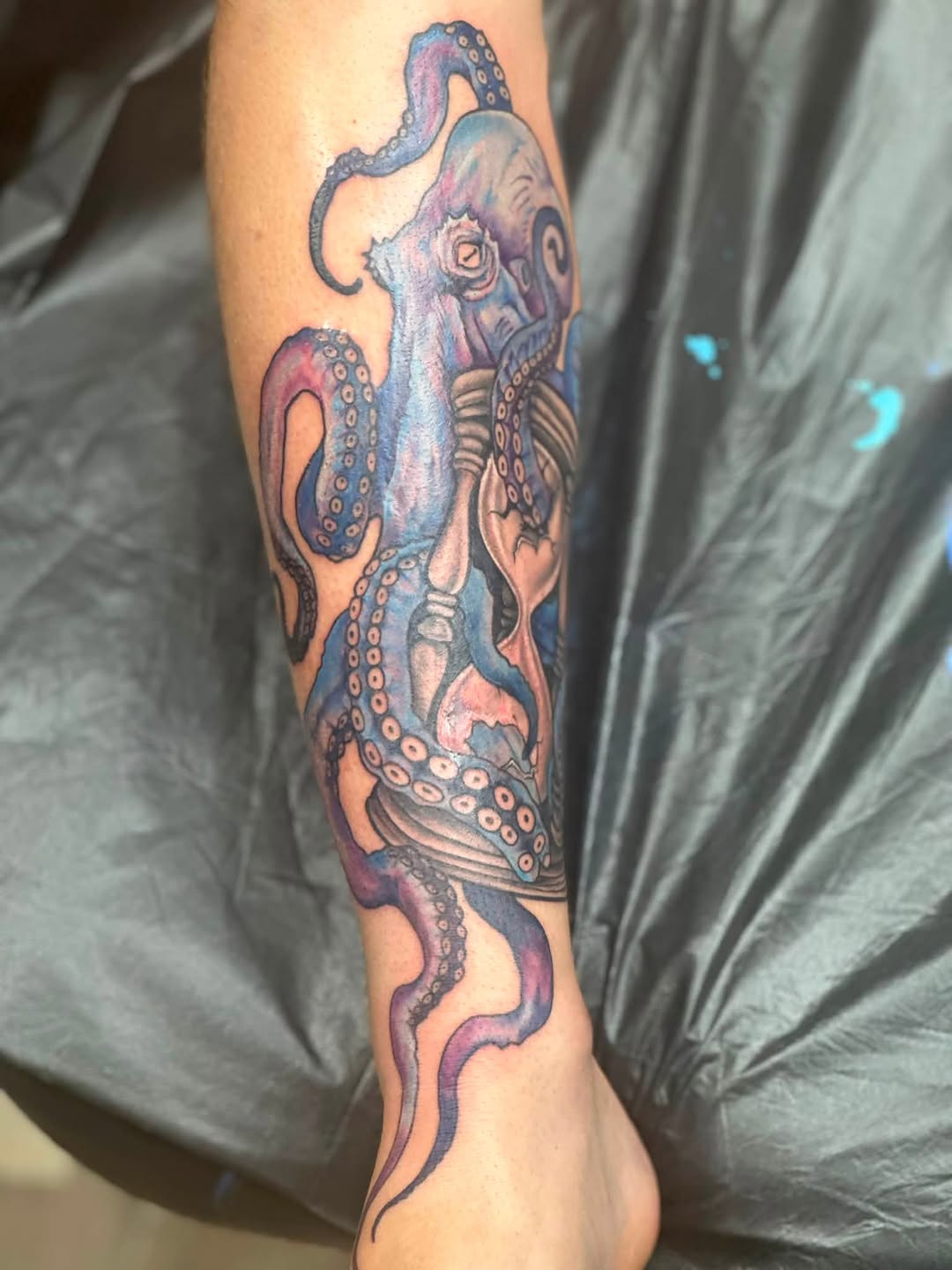 Tattoo by @shalynns.tattoo — realism, black_and_grey
