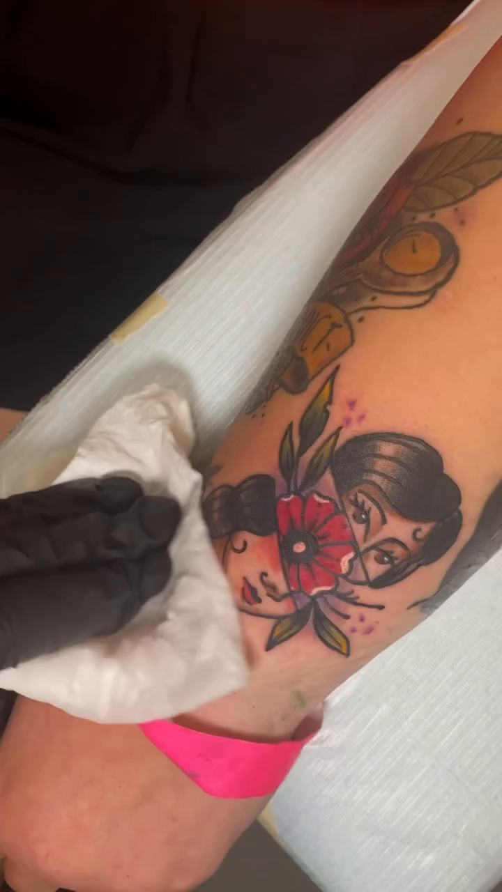 Tattoo by @posterboy_for_second_place — american_traditional, illustrative
