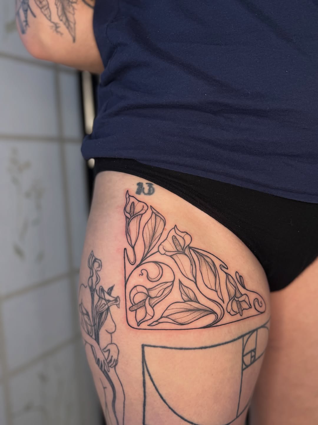 Tattoo by @noelle_adrienne — fine_line, ornamental