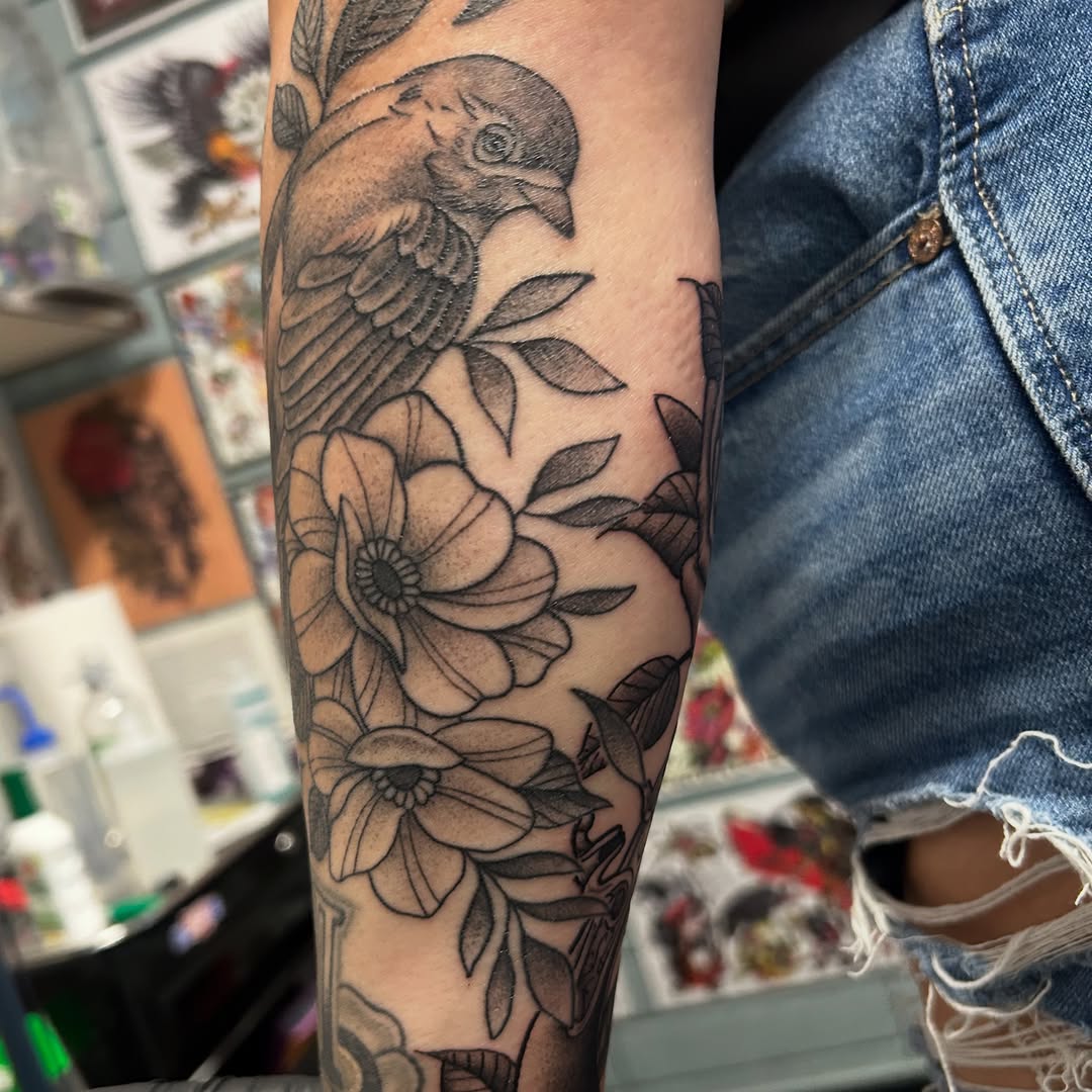 Tattoo by @inkbybray — black_and_grey, realism