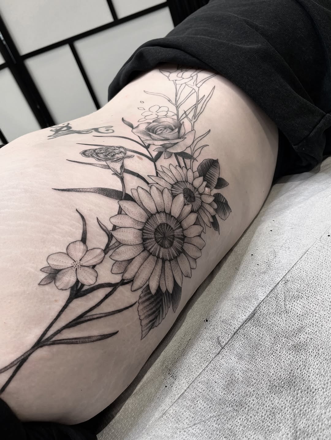 Tattoo by @cameron.morris.tattoo — fine_line, dotwork