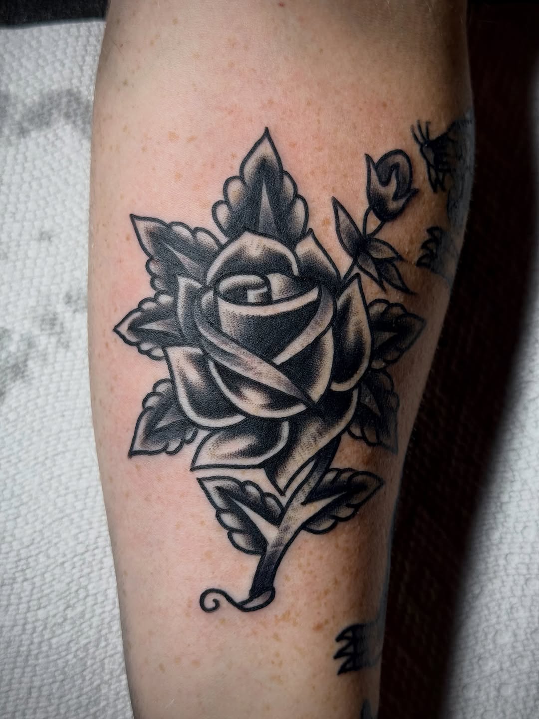 Tattoo by @chuckderek_ — american_traditional, black_and_grey